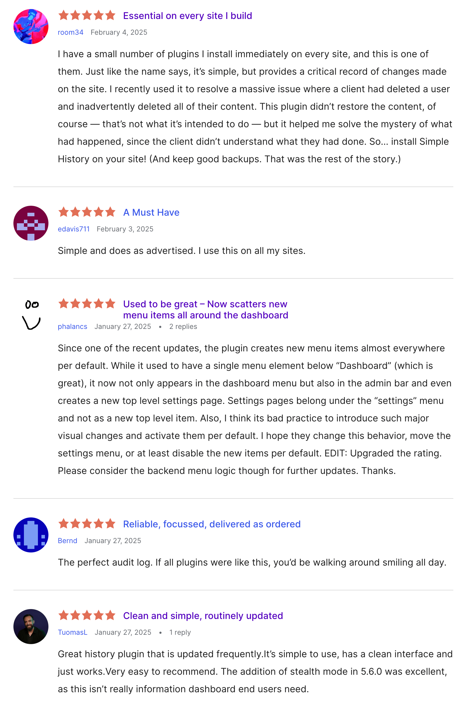 Recent mentions and reviews