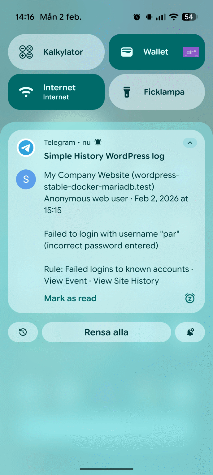 Simple History Premium 1.9.0 Released — Real-Time Alerts via Email ...